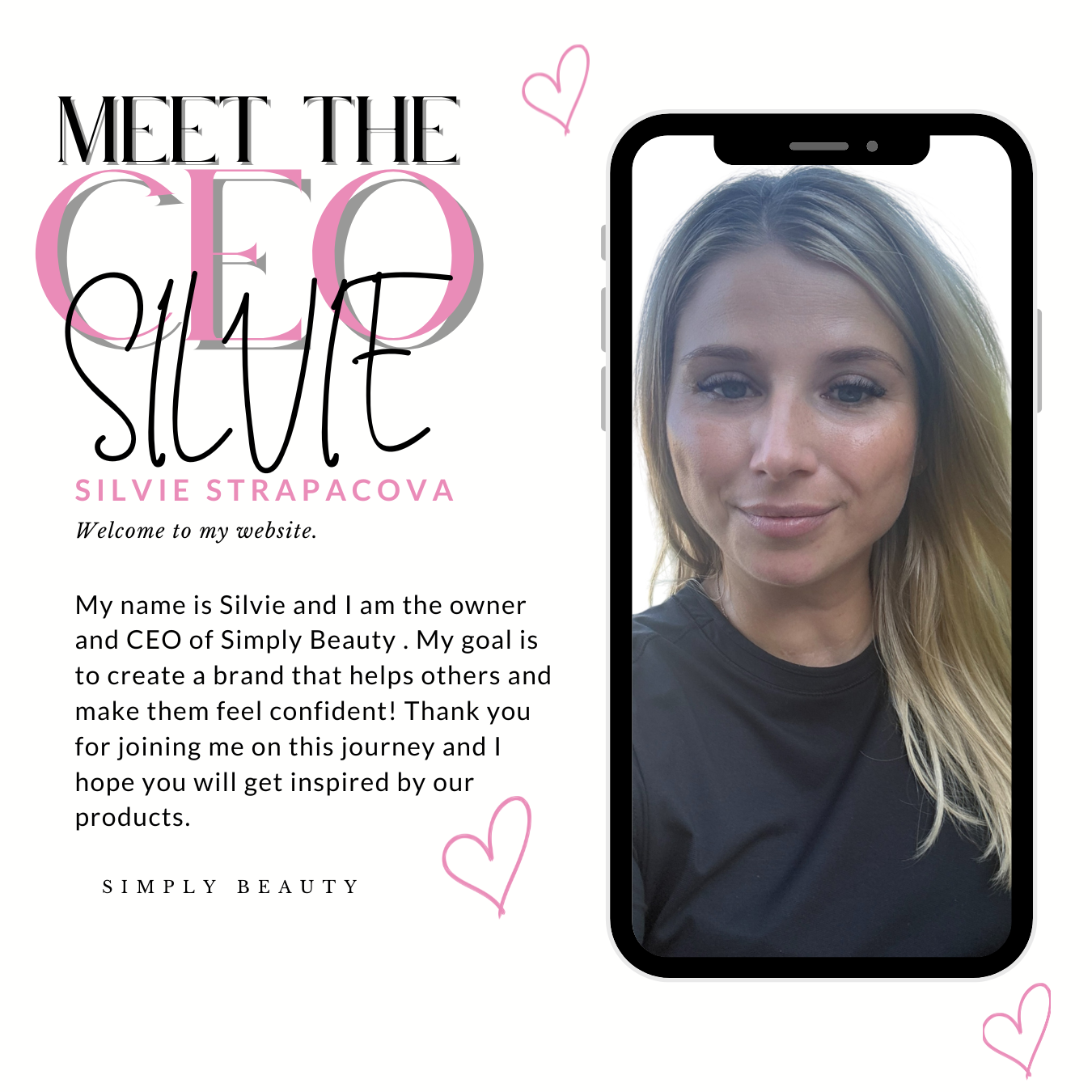 Kopie návrhu Pink and Black Small Business Bundle (1350 x 1350 px)